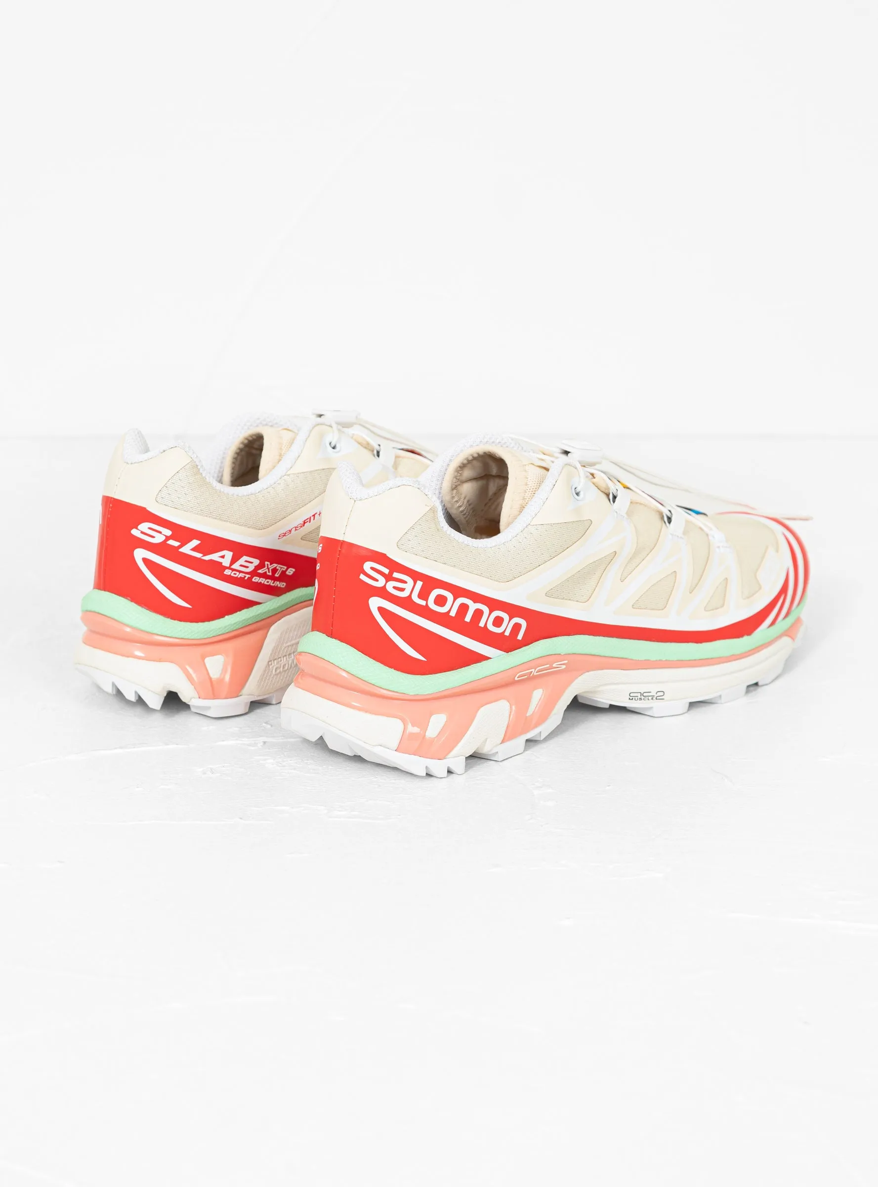 XT-6 Sneakers Shortbread, Poppy Red & Green Ash