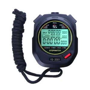 YS Millisecond Stopwatch Timer Running Training Referee Stopwatch, Style: YS2001 100 Memory