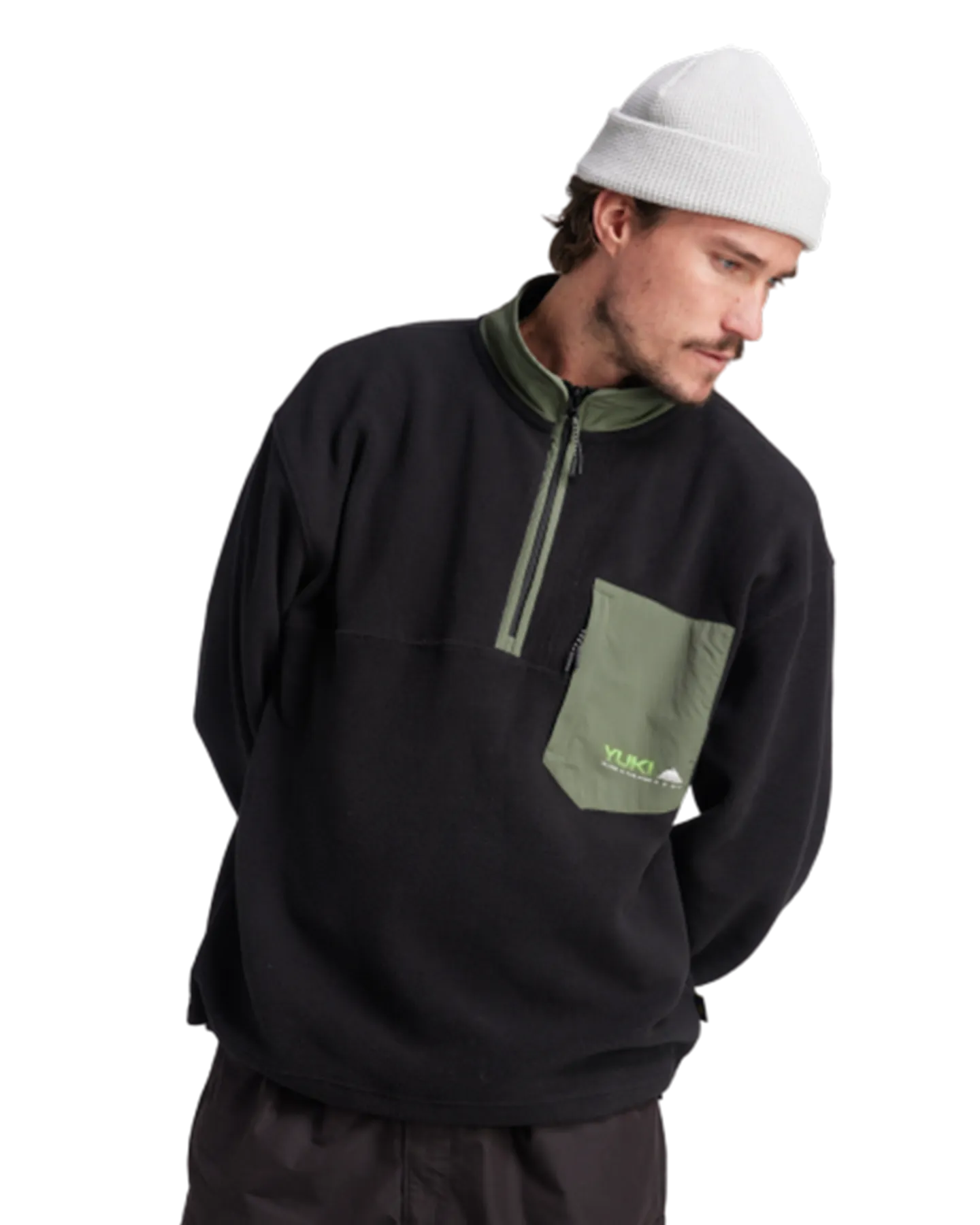 Yuki Threads Monte Fleece - Black